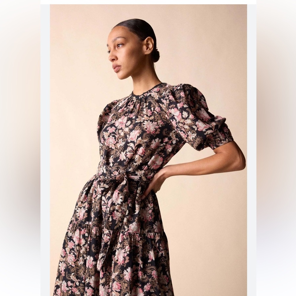 St. Roche Ciel Midi Dress Belladonna 🎀